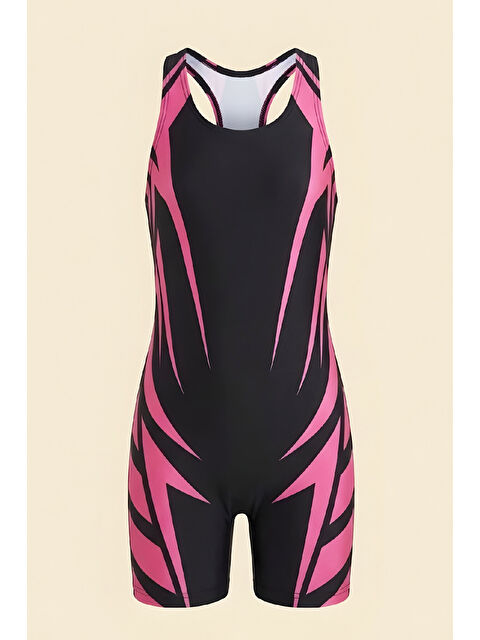 Modanino Kız Çocuk Tek Parça Yüzücü Mayo 5-16 Yaş 12584N