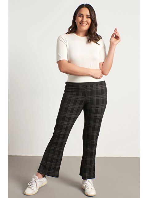 Mylinemoda Beli Lastikli Tayt Pantolon - S000241976-19351