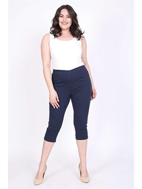 Mylinemoda Beli Lastikli Kapri Pantolon - S000241981-21164