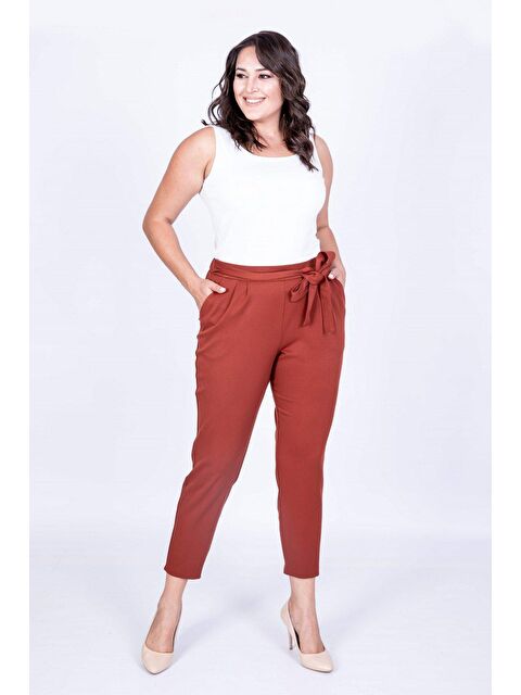 Mylinemoda Kemer Detaylı Havuç Pantolon - S000241992-18657