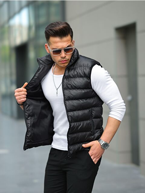 Comstar Erkek Siyah Şişme Yelek - S000193685-19351