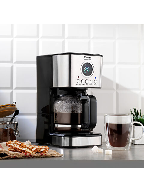 SCHAFER Brew Master Filtre Kahve Makinesi-Inox - S000362418-18105