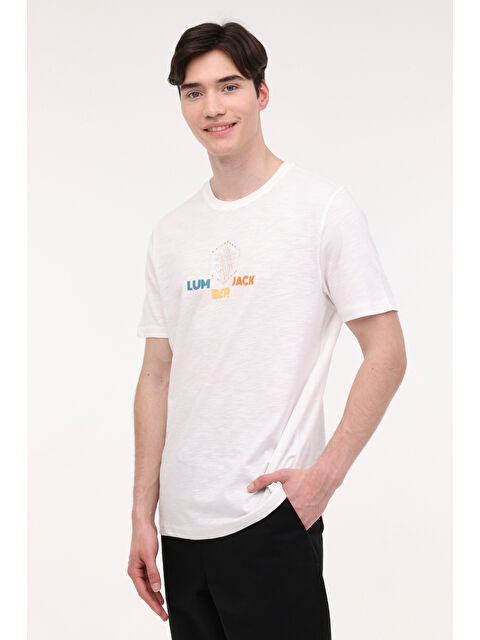 Lumberjack ML FOREST 11URB343-066 4F  Erkek Kısa Kol Tişört - S000262313-19928