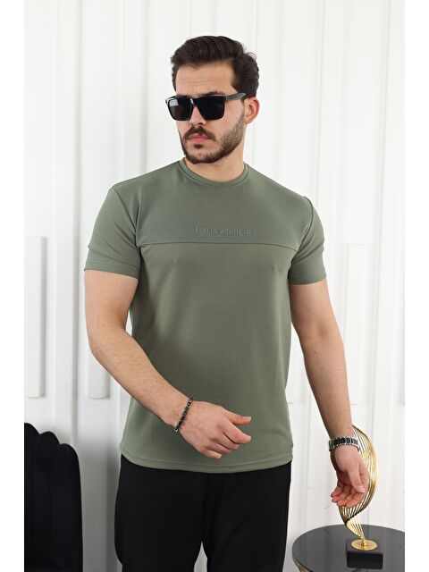 Comstar Şerit Detaylı Baskılı Tişört - S000332694-18547