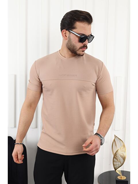 Comstar Şerit Detaylı Baskılı Tişört - S000332694-19966