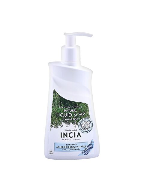 INCIA %100 Doğal Sıvı Kastil Sabunu Arındırıcı Zeytinyağlı 10 Bitkisel Değerli Yağ Vegan 250 ml - S000368503-10231