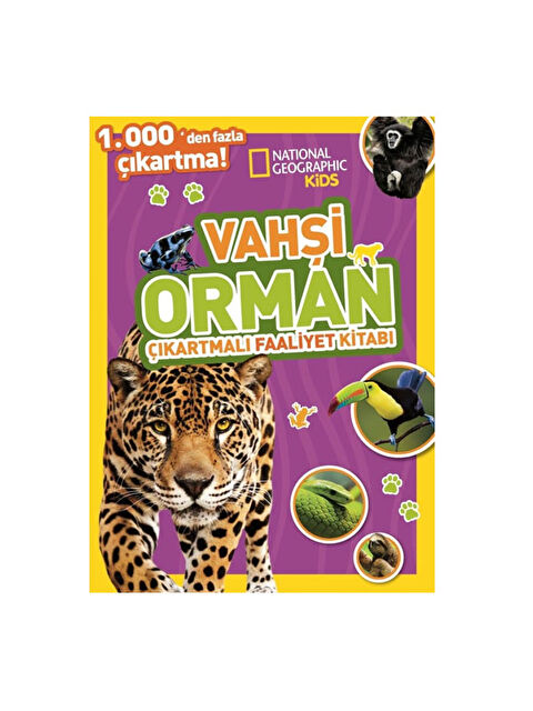 Beta Kids National Geographic Kids Vahşi Orman Çıkartmalı Faaliyet KitabıRenk: RENKSİZ - S000281371-10231