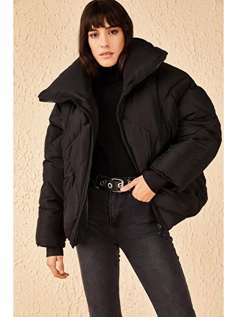 SHADE Kadın Oversize Şişme Mont - S000055672-19351