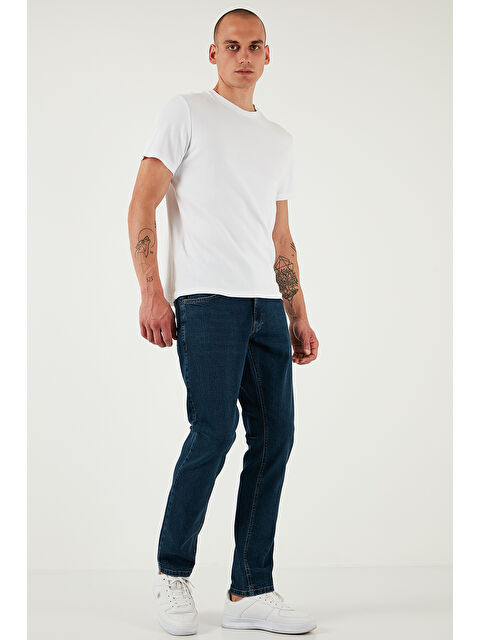 Buratti Streç Pamuklu Regular Fit Normal Bel Boru Paça Jeans 2201S51PARMA - S000368796-21164