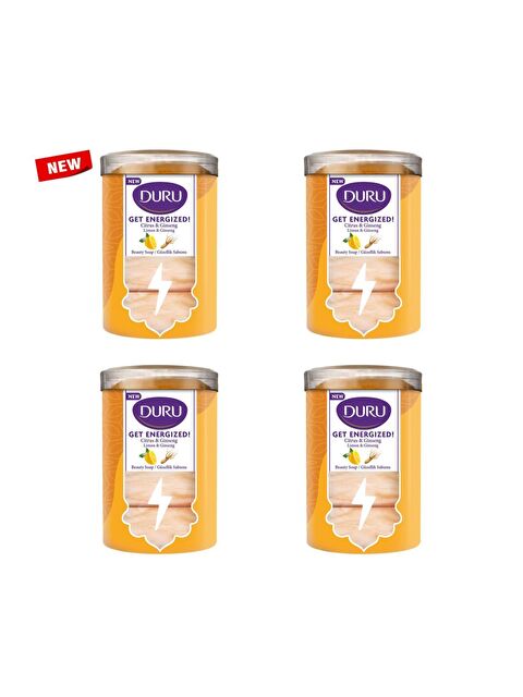 Duru Moods Güzellik Sabunu Energized Limon&Ginseng 4*90 G 4 Adet - S000334754-7379