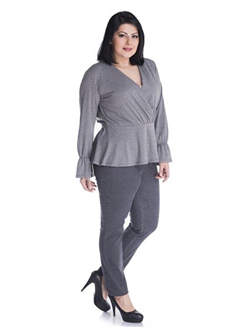 Mylinemoda Beli Lastikli Denim Pantolon - S000242008-20600