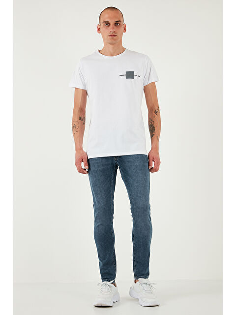 Buratti Streç Pamuklu Slim Fit Normal Bel Dar Paça Jeans 1124S62NAPOLI - S000368816-17234