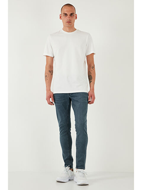 Buratti Streç Pamuklu Slim Fit Normal Bel Dar Paça Jeans 1124S73NAPOLI - S000368819-17234