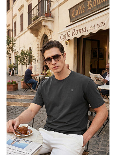 Buratti Regular Fit Bisiklet Yaka T Shirt 5904028 - S000526584-29666