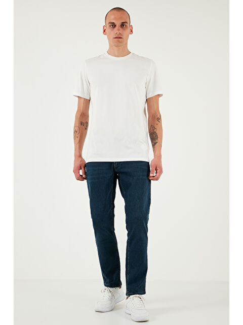 Buratti Pamuklu Regular Fit Normal Bel Boru Paça Jeans 2211S75PARMA - S000368822-21164