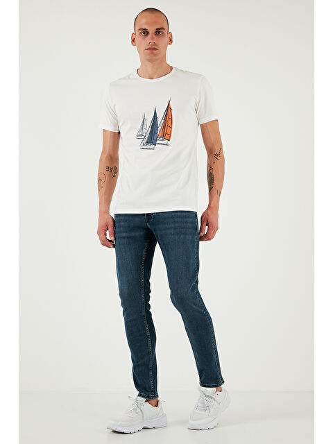 Buratti Streç Pamuklu Slim Fit Normal Bel Dar Paça Jeans 1124S77NAPOLI - S000368823-17234