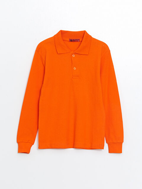 ajn Okul  Tişört Polo Yaka  Uzun Kollu - S000319929-20008