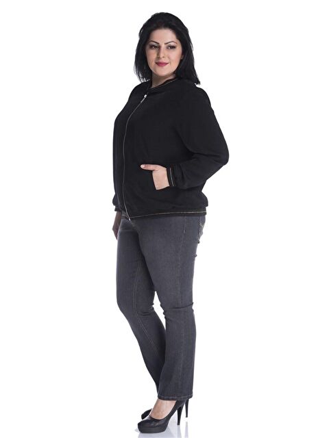 Mylinemoda Arka Cepleri Nakışlı 5 Cep Denim Pantolon - S000242010-20600