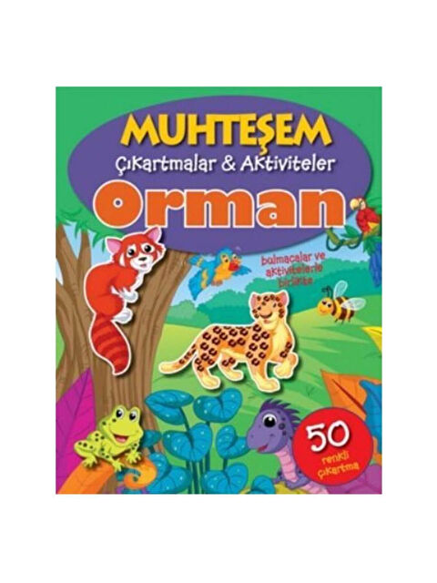Parıltı Yayınları Muhteşem Çıkartmalar Aktiviteler Orman - S000430658-10231