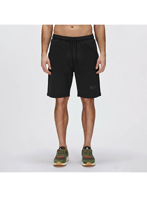 Bad Bear Upside Down Erkek Siyah Şort