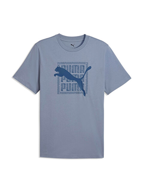 Puma Graphic Erkek Gri Tişört