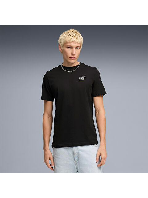 Puma Graphic Erkek Siyah Tişört