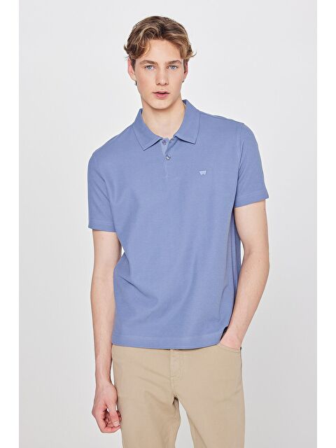 Wrangler Polo Yaka Basic Tişört - S000530565-23093