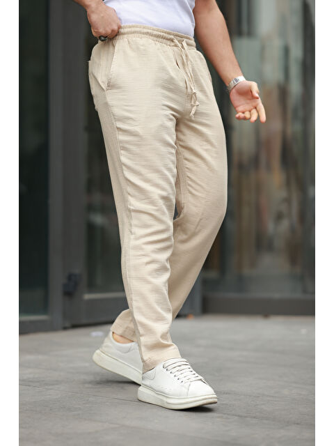 Comstar Keten Bağcıklı Jogger Pantolon - S000368543-19928