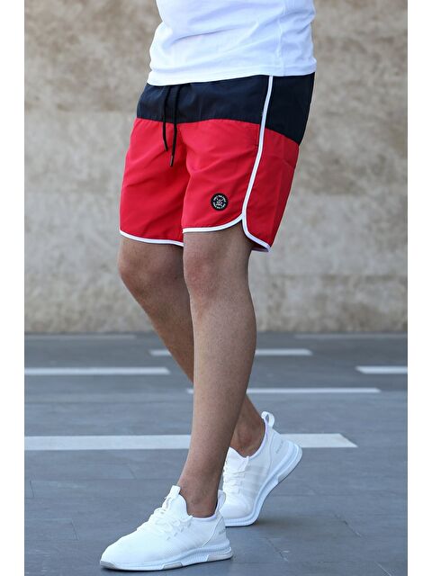 Madmext Kırmızı Erkek Deniz Şortu 4254