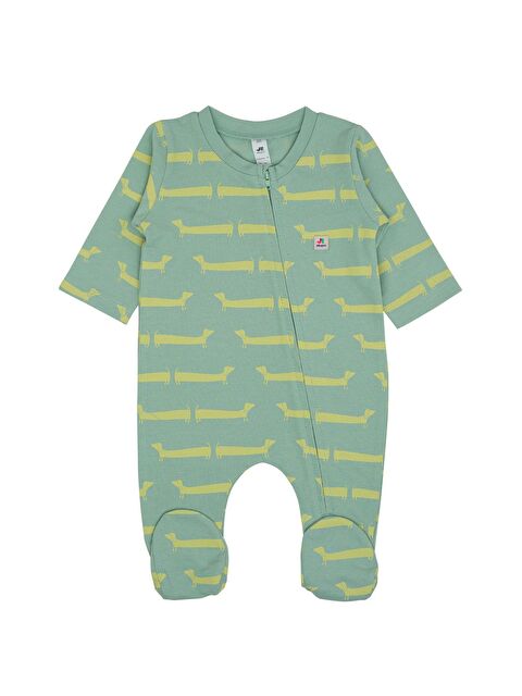 Jrmori Ms.R Baskılı Boydan Fermuarlı Tulum - S000158851-18194