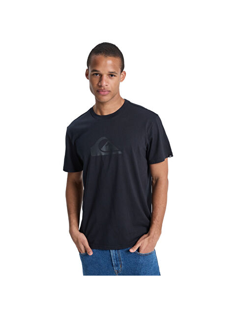 Quiksilver Ev Comp Logo Erkek Siyah Tişört