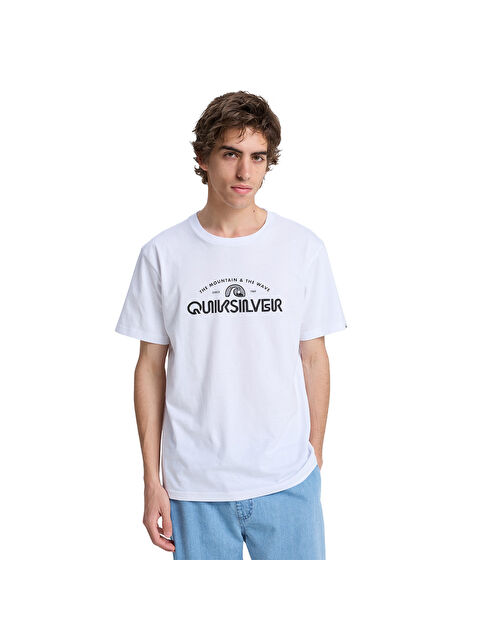 Quiksilver Ev Vista Erkek Beyaz Tişört