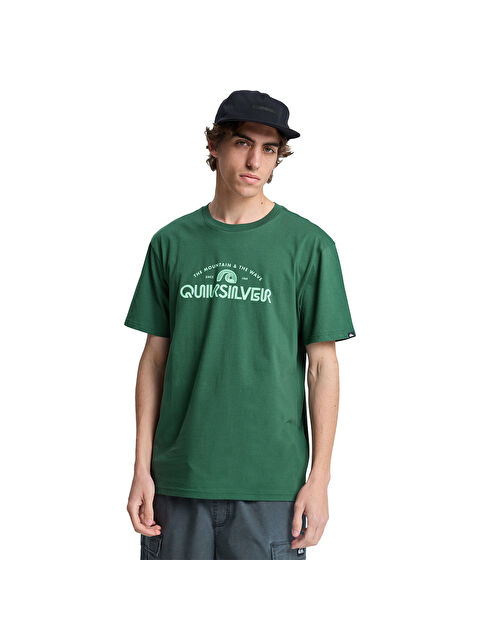 Quiksilver Ev Vista Erkek Yeşil Tişört