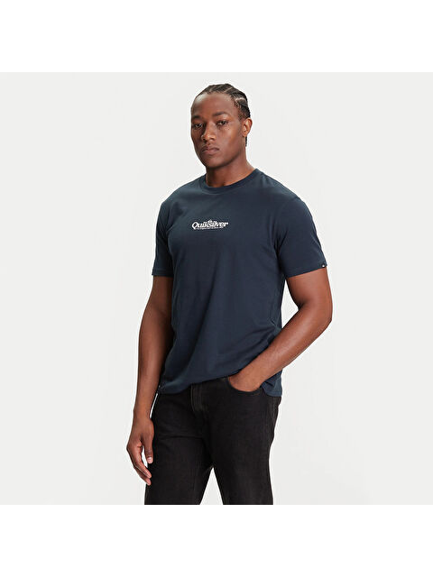 Quiksilver Fineline Erkek Lacivert Tişört