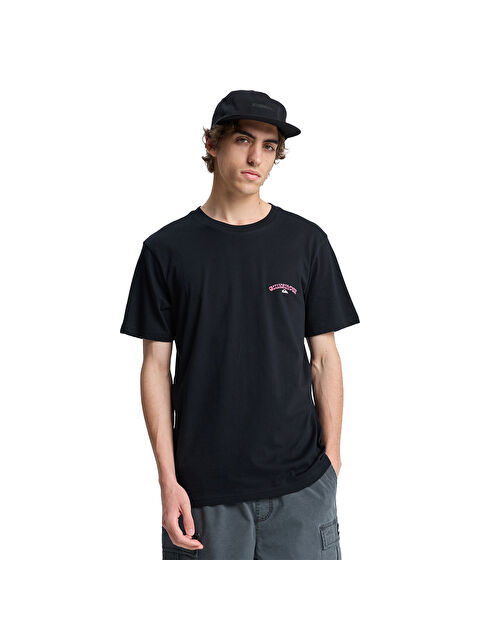 Quiksilver Tap In Erkek Siyah Tişört