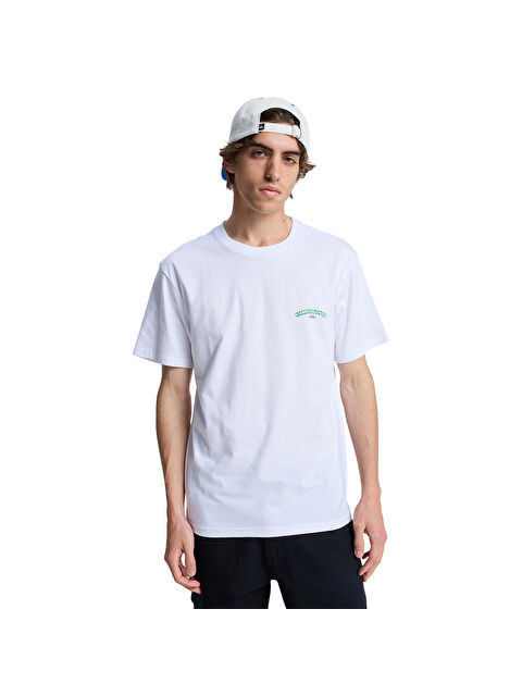 Quiksilver Tap In Erkek Beyaz Tişört