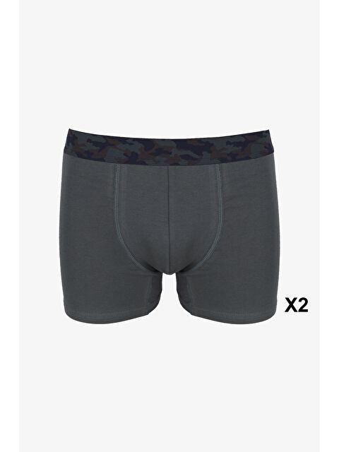 Koza İç Giyim Erkek 4'lü Pamuklu Elastanlı Boxer - S000435033-37306