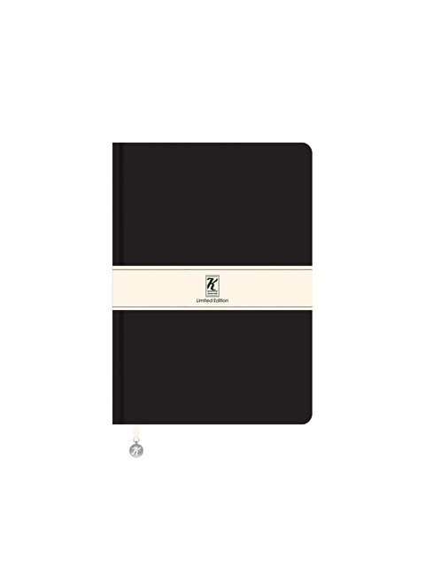 Keskin Color Çizgili Termo Deri ve Esnek Kapak Limited Edition Defter 17 x 24 CM - Siyah - S000363138-5476