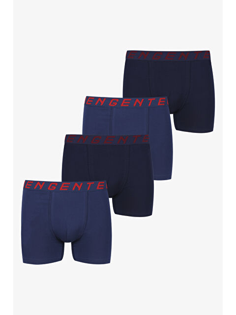 Koza İç Giyim Erkek 4'lü Pamuklu Elastanlı Boxer - S000435033-21164
