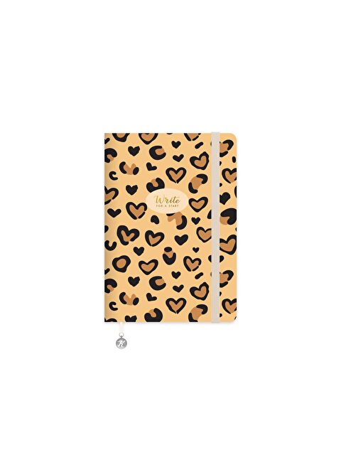 Keskin Color Çizgili Esnek Kapak Write For A Start Defter 14 x 20 CM - Leopar - S000363140-20063