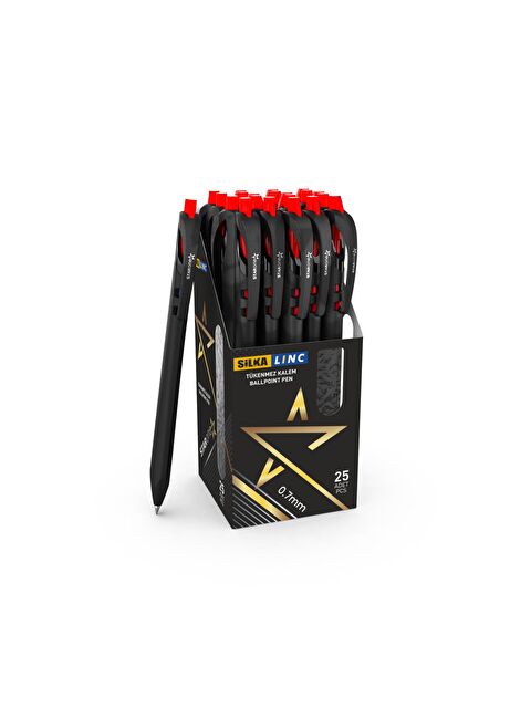 Silka Starone Tükenmez Kalem 0.7 mm Kırmızı 25 Adet - S000427613-20045