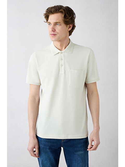 Kiğılı Regular Fit Polo Yaka Pamuk Tshirt