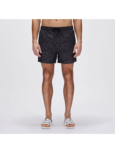 Bad Bear Moshe Erkek Siyah Mayo