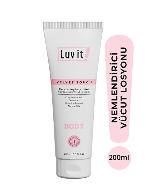 Luv it! Nemlendirici Vücut Losyonu - Hyaluronik Asit ve Seramid İçeren Body Lotion 200 ml - S000497713-20422
