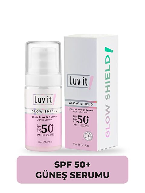 Luv it! SPF 50+ Leke Karşıtı Güneş Serumu - Yüz ve Cilt Bakımı için Güneş Koruyuculu Serum 50 ml - S000497716-20422