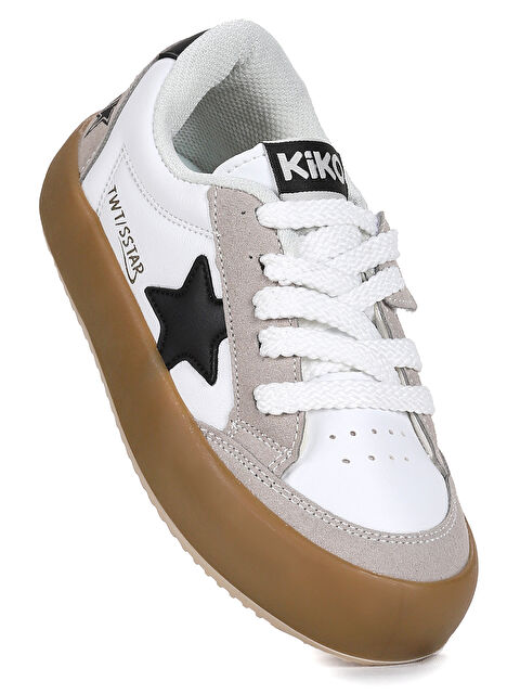 Kiko Kids Rida Günlük Cırtlı Bağcıklı Erkek Çocuk Spor Ayakkabı - S000420840-37246