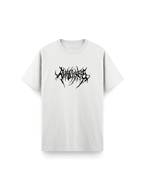 Oksit Abylith Ön Baskılı Bisiklet Yaka Unisex Tshirt - S000417386-20063