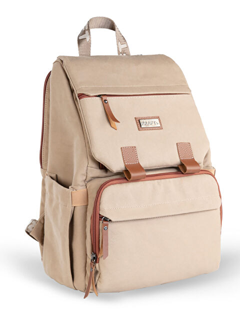 Kraft Moon Bebek Bakım Sırt Çantası Camel - S000389127-4557