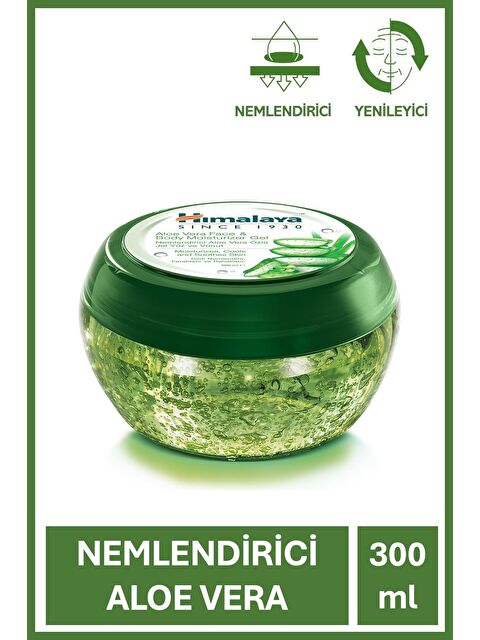 Himalaya Since 1930 Aloe Vera Yüz ve Vücut Nemlendirici Jel 300 ml | Serinletici, Yatıştırıcı - S000494248-26865