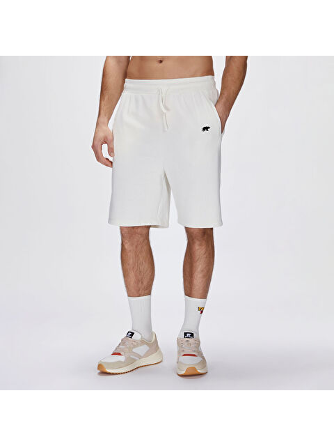 Bad Bear Gian Erkek Beyaz Şort